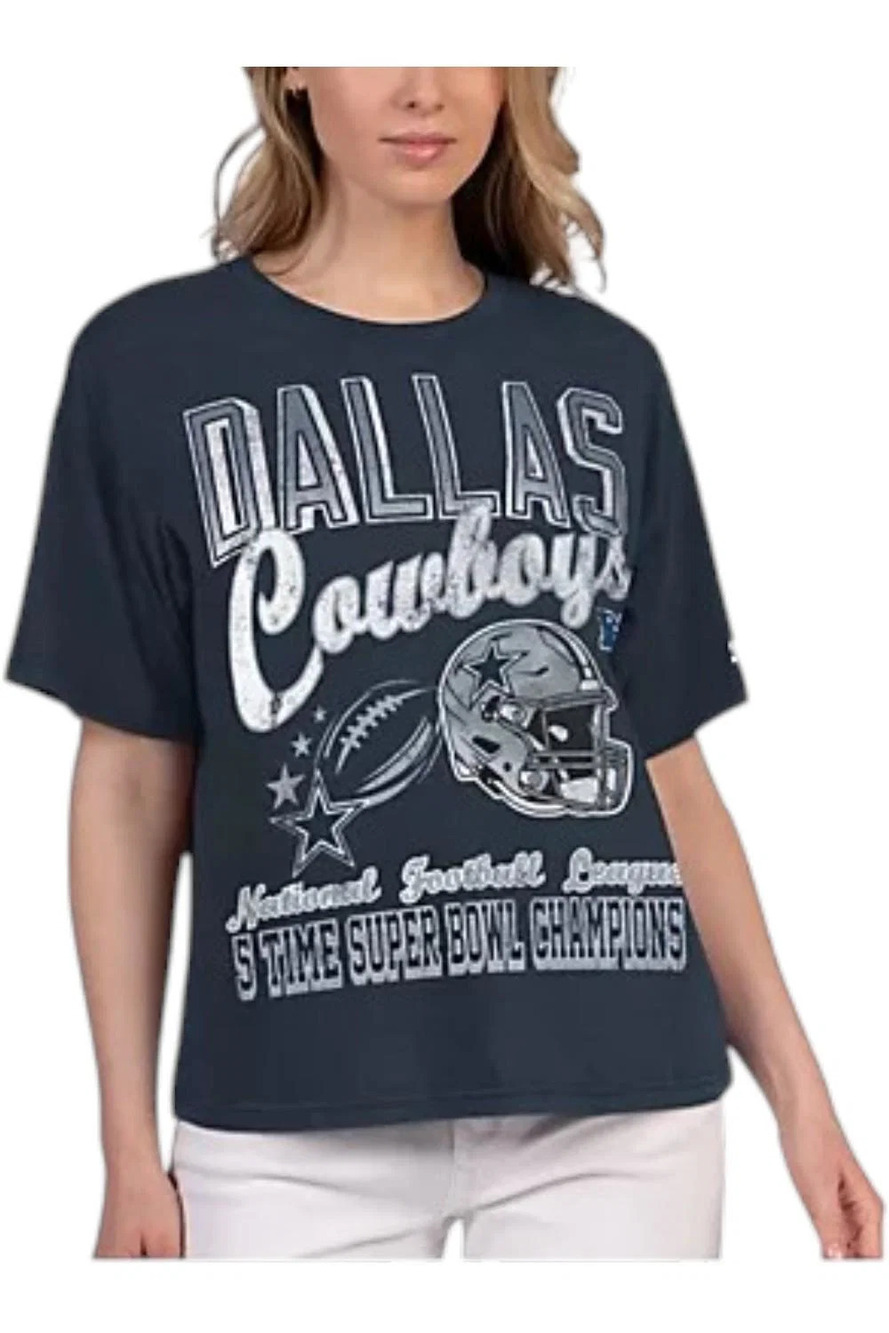 NFL Women's Officially Licensed Dallas Starter Graphic T-Shirt Cowboys - Regular